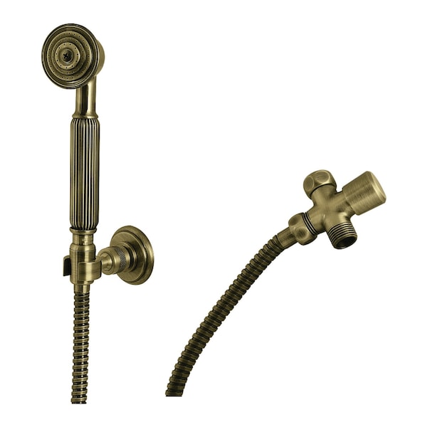 Kingston Brass Hand Shower Kit, Antique Brass KX1073SD - main