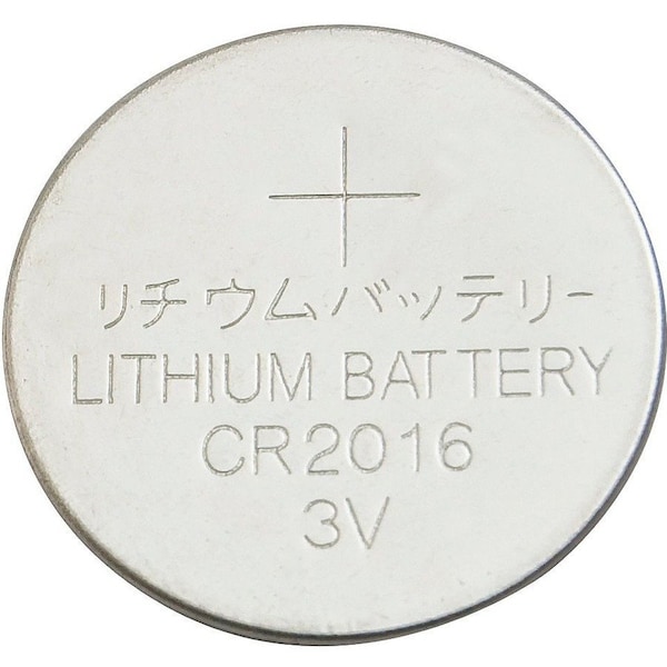 Zoro Select Grainger Coin Cell, 2016, Lithium, 3V - For Multipurpose - CR2016 - 3 V DC 2CUR7 - main