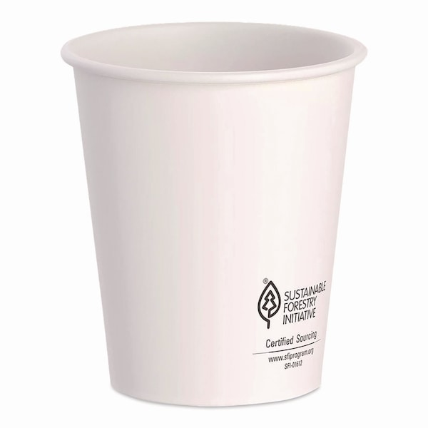 Dart ThermoGuard Paper Hot Cup, 12 oz, White, 30PK DWTG12W - main
