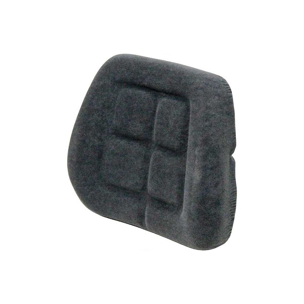 Uni Pro Backrest Cushion, Fits 600 Seat, Gray Fabric 7756 - main