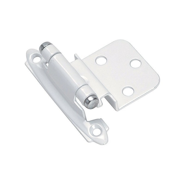 Amerock HINGE WHT 3/8 IN.INSERT PR BPR3428W - main