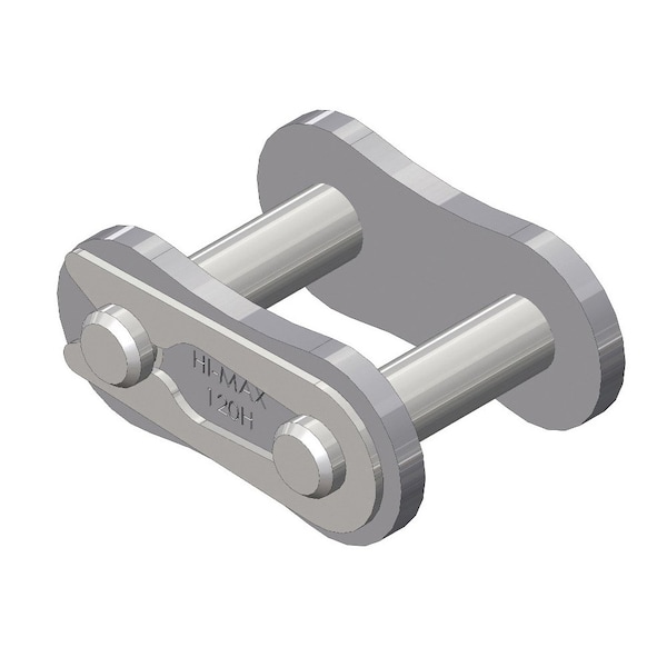 Senqcia Hi-Max Heavy Series Single Strand Cottd Connecting Link, 120H chain, 1.5P, 2.43 OAW, .437 Pin 120HHMCL - main