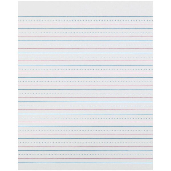 Pacon Pacon Zaner Bloser 0.5 in. Ruled Sulphite Paper - Grade 3 - Pack of 2 PACZP2413-2 - main