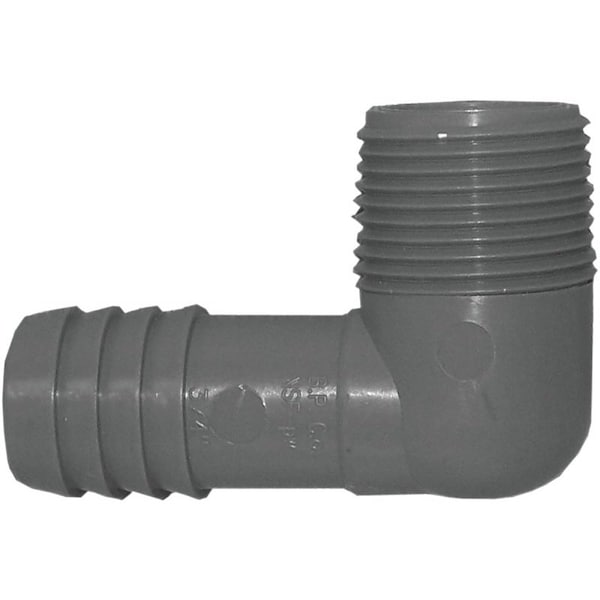 Boshart Industries Ell Pp 90deg 3/4in Gry Poly UPPME-07 - main
