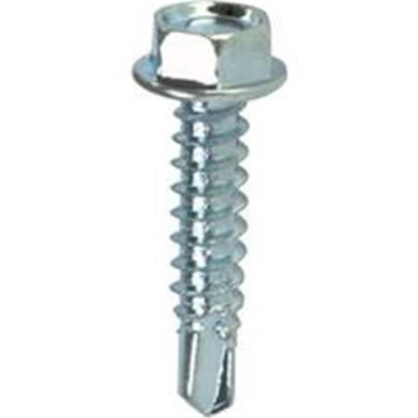 Teks SelfTapping Screw, NO 10 x 1 in. Steel, Zinc Plated 134973 - main