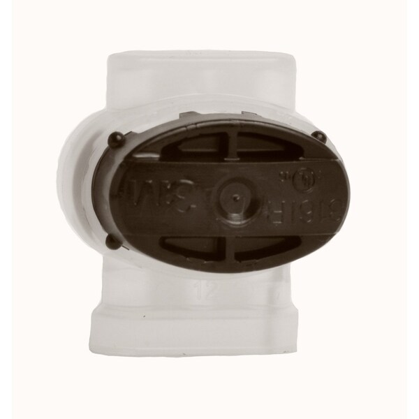 3M Insulation-Displacement Wire Connector, 16 AWG Max, Black, 50 PK 20520 - main