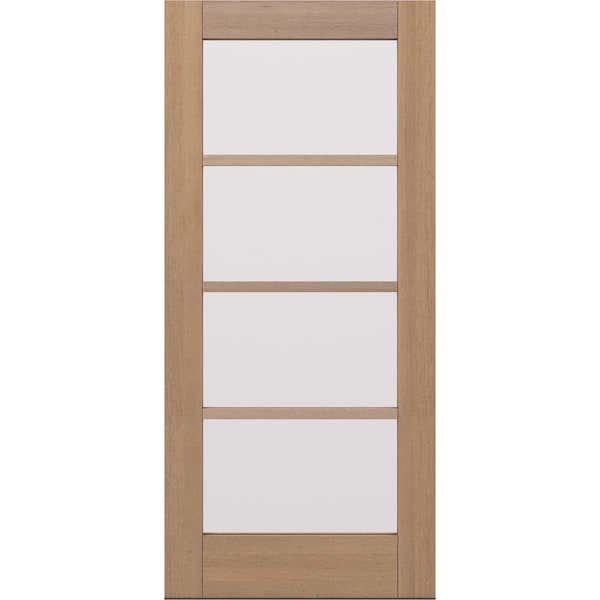 Doornmore G10402, 37.75" x 82" ( 36" Door) Left Hand, Mahogany SDL 4 Lite Exterior Door G10402-SW-3680_1_LI - main