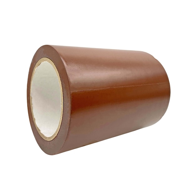 Wod Tape PVC, Dark Brown, 6 inch W., 36 yards L., 5 mil Thickness, 8 PK WOD VTC365-06000-8-36-DBR - main