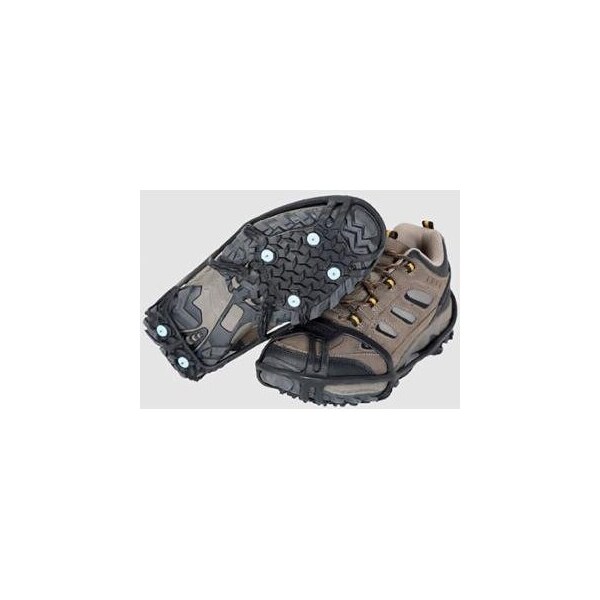 Due North Everyday PRO Ice + Snow Traction Aid, Rubber, Ice Diamond, Spikes, Black, Small/Medium 857-V3551370-S/M - main
