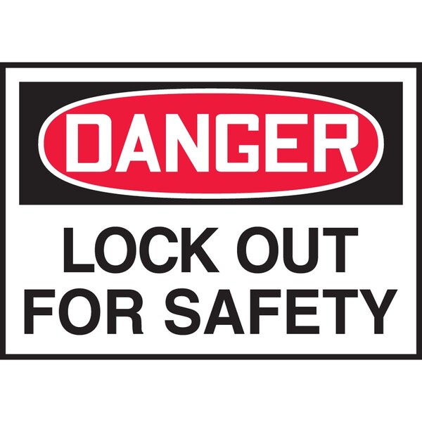 Accuform LockoutTagout Safety Label LLKT286VSP - main