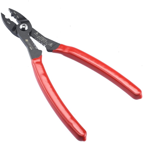 Neiko 4-in-1 Multi Purpose Electricians Pliers, 12-20 AWG Wire Service Tool 02037A - main