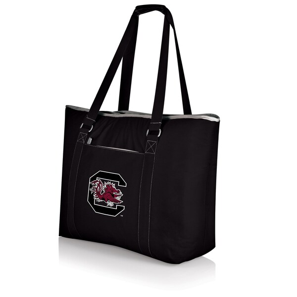 Picnic Time Family Of Brands NCAA South Carolina Gamecocks Tahoe XL Tote Cooler Bag - Soft Cooler Bag - Picnic Cooler, Black 598-00-175-524-0 - main