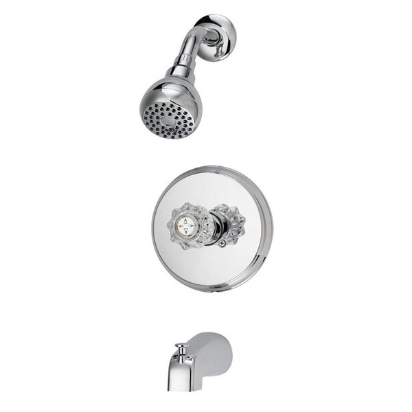 Boston Harbor Tub/Shower, Fixed Mount Showerhead, 1.75 gpm Showerhead, 1 Spray Settings, 1-Handle GU-F1010509CP - main