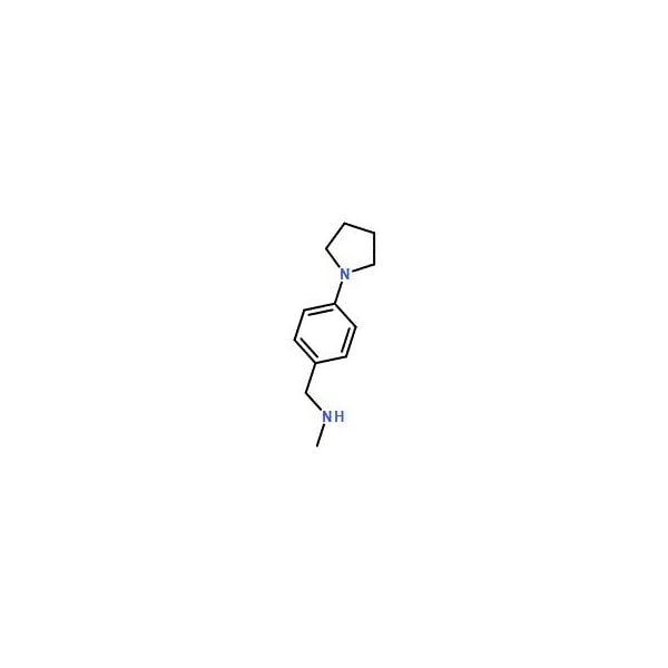 Ak Scientific N-Methyl-N-(4-pyrrolidin-1-ylbenzyl)amine oxalate (5g), CAS 823188-79-0 Y4156-5g - main