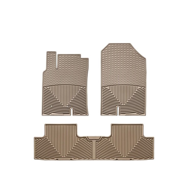 Weathertech Tan, Front and Rear All Weather Floor Mats WTHT199197 - main