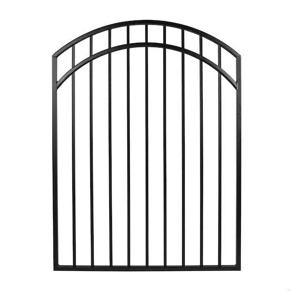 Nuvo Iron 45in Wx 56in H Coral Gate Arched Rails, 48in W Opening, Self Close Hardware w/Double Side Handle ICGA4556 - main