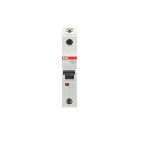 Abb Miniature Circuit Breaker - ST200M - 1P - 50 A - B ST201M-B50 - main
