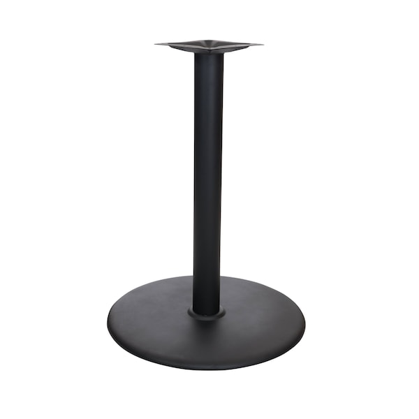 Bfm Seating Stamped Steel - 30in Round Base - Bar Height - 4in Column - 11 7/8in Bolt-On Top Plate STB-304RT - main