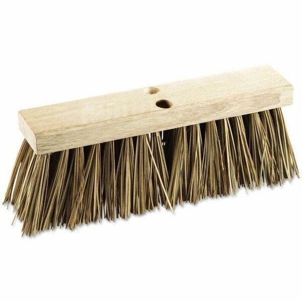 Essendant C-STREET BROOM PALMYRA STALK 16in WOOD BLOCK 71160 - main