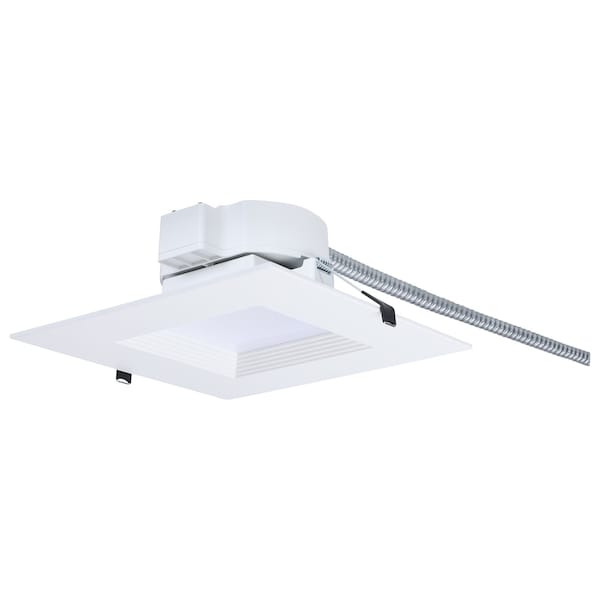 Nuvo 25.5W Field Selectable LED 8-Inch Commercial Downlight Square 120-347 Volt S21610 - main