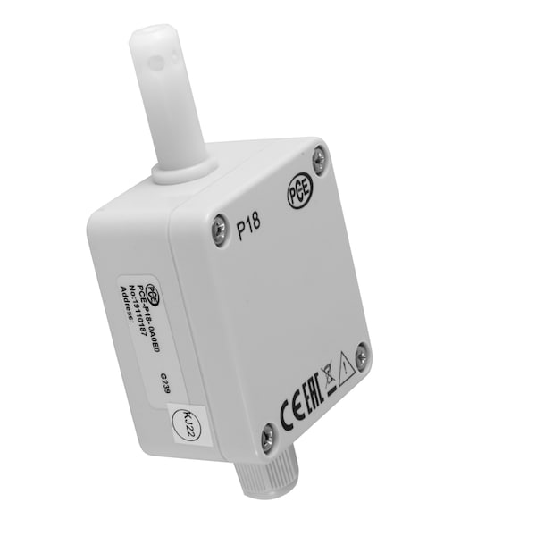 Pce Instruments Temperature/humidity probe, measures 0-100% RH and -4 to 140 deg F with RS-485 Modbus output PCE-P18-0A0E0 - main