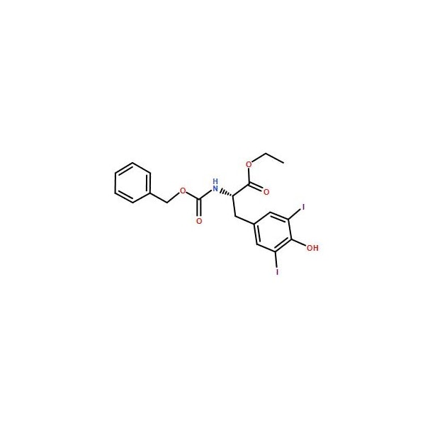 Ak Scientific Z-3, 5-diiodo-L-tyrosine ethyl ester (5g), CAS 102202-92-6 7848AH-5g - main