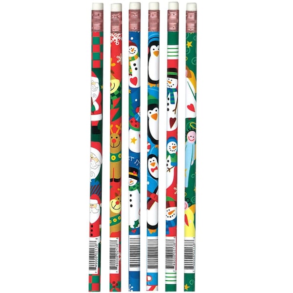 Tosafos Pencils Christmas, Assorted, 12PK TO3483094 - main