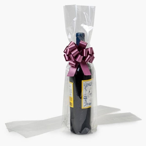 Nashville Wraps Clear Cello Bags with Gusset, 4.25x4x18 in, 1000PK C418BCB - main