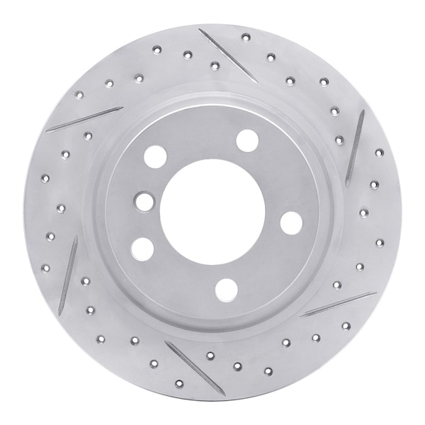 Dynamic Friction Co DFC Geoperformance Rotor - Drilled and Slotted 830-32012R - main