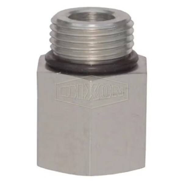 Dixon Pipe Adapter, 1-5/16-12 Nominal, Male O-Ring Boss x FNPT, Steel, Domestic 6405-16-16 - main