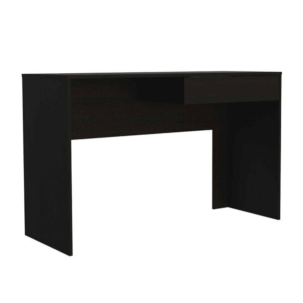 Homeroots 47" Black Computer Desk 403830 - main