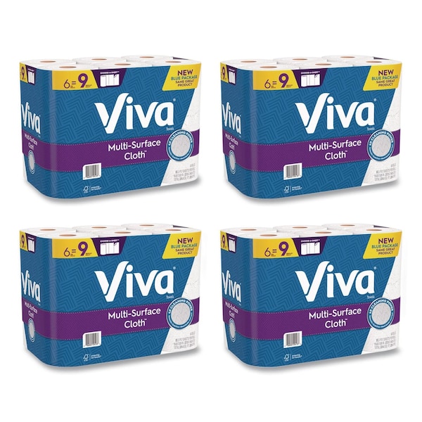 Viva Choose-A-Sheet Perforated Roll Paper Towels, 2 Ply, 83 Sheets, 41 ft, White 46708 - main