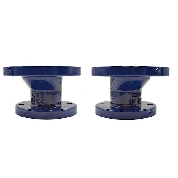 Wilkins 4in 400ST Retrofit Kit Adapters To Replace 3in Competitor Backflow RFK4X3-400ST - main