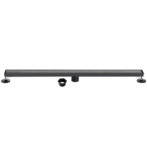Kingston Brass 60-Inch Stainless Steel Linear Shower Drain with Reversible Tile Insert and Flat Grate BSF6020 - main