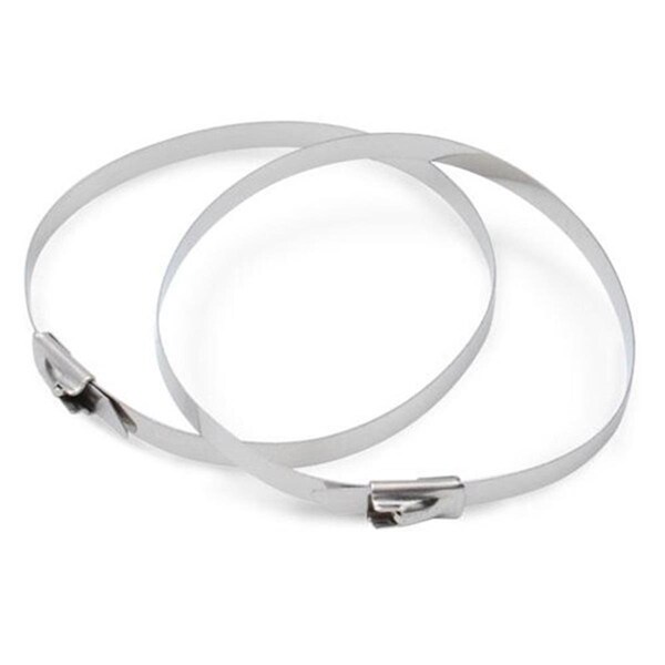 Water World 10202 Exhaust System Wrap Clamp Locking Ties, 14 In., 4PK WA1663736 - main