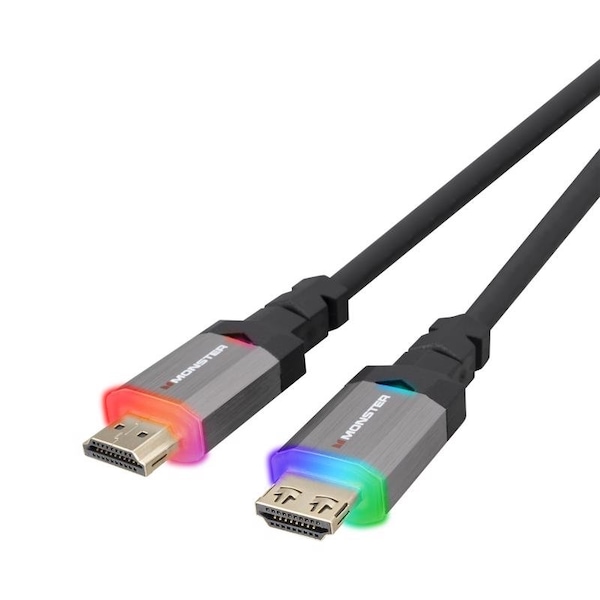 Monster Cable Just Hook It Up 6 ft. L Audio-Video Cable HDMI JHIU0145 - main