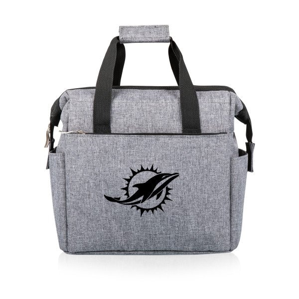 Picnic Time Family Of Brands NFL Miami Dolphins - On The Go Lunch Bag Cooler 510-00-105-174-2 - main