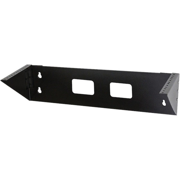 Video Mount Products VMP Wall Mount for Rack Equipment - Black - 150 lb Load Capacity - Steel - 1 ER-VR2U - main