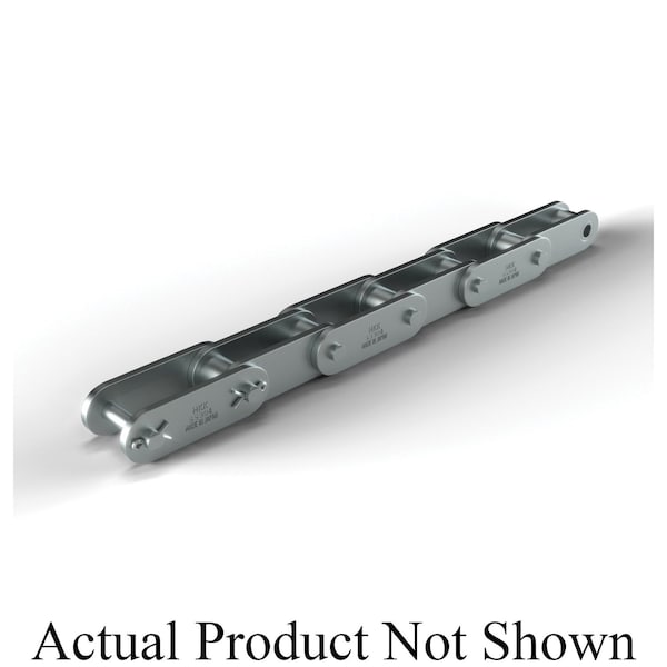 Hkk Chain HKK Heavy Series Double Pitch Riv Standard Conv, 50 ft OAL, 2 P, 5/8 Dia x 5/8 W, .156 THK Plate SC080R1B - main
