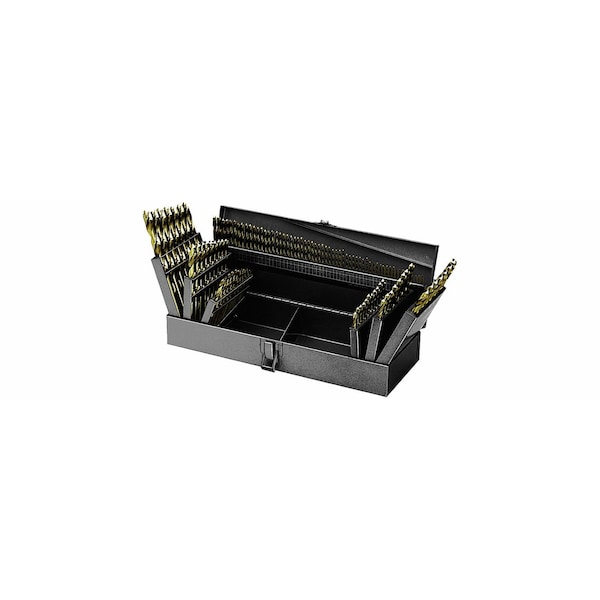 Precision Twist Drill HSS-E Bronze 135 Degree Jobber Drill Set Jobber Set R10 R18 R15 CO x115 099706 - main