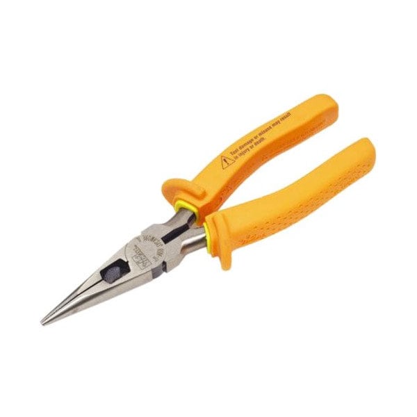 Ideal 8 3/4 in Long Nose Plier, Side Cutter Cushion Grip Handle 35-9038 - main