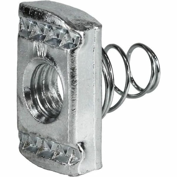 Dottie L.H. Dottie 3/8''-16 Channel Nut w/ Short Spring, 100PK SSN38S - main