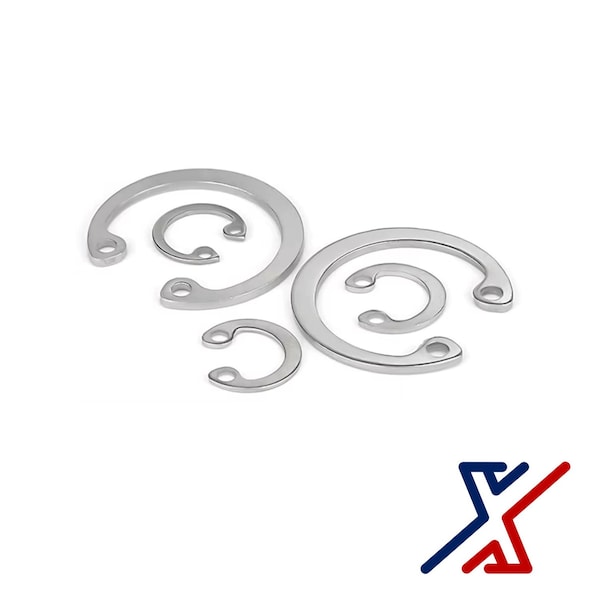 X1 Tools Internal Retaining Ring, Steel, Black Oxide Finish, 5/16 in Bore Dia., 250 PK X1E-CON-SNA-RIG-5313x250 - main