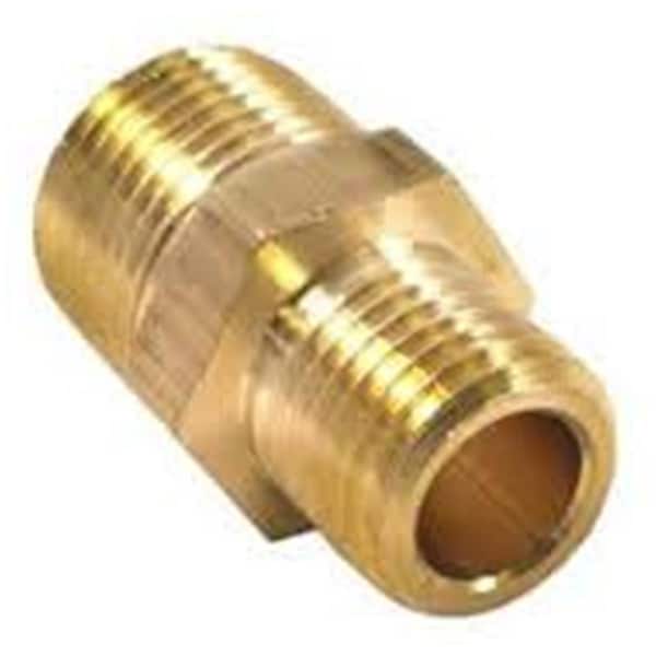 Century Brass 0.25 x 0.12 in. Male Pipe Thread Brass Reducer 306R42 - main