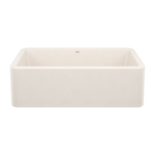 Blanco Ikon 33" Apron Single Bowl, Soft White 443077 - main
