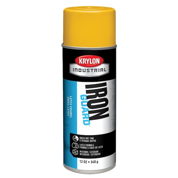 Krylon ECO-GUARD SPRAY PAINT, 16 OZ CONTAINER, LIQUID FORM, YELLOW, 15 TO 20 SQ-FT K07904000 - main