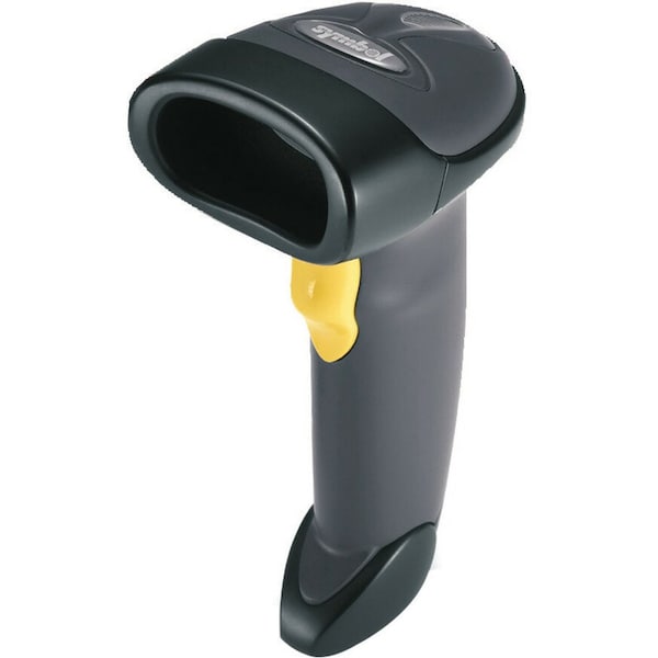 Zebra Handheld Scanner, Black, 1D Scanner LS2208-SR20007NA - main