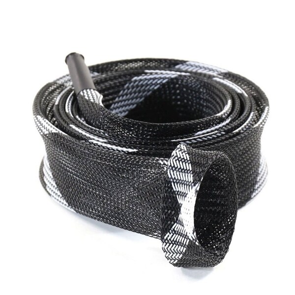 Clam Ice Rod Slick Large - 32in, Black/White 18066 - main