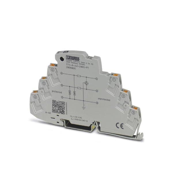 Phoenix Contact TTC-6-2X1-24DC-PT Surge protection for 2906805 - main