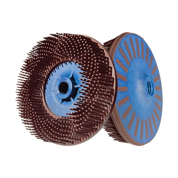 Dedeco SUNBURST 4-1/2" EZLOC BROWN 36 GRIT (A/O) 14MM, 5PK 1853 - main